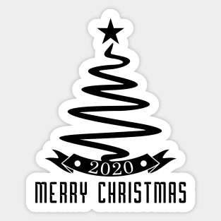 02 - 2020 Merry Christmas Sticker